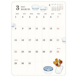2027 Monthly Calendar Stickers | A5