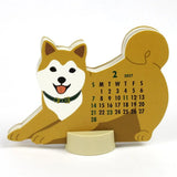 Mini kalendarz na biurko 2027 | Shiba