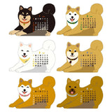 Mini kalendarz na biurko 2027 | Shiba