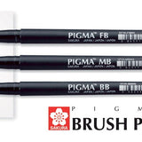 Zestaw Sakura Pigma Brush Pen