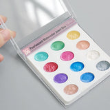 Farby akwarelowe Kuretake Zig Pearlescent Watercolor Jewel Box