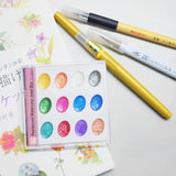 Farby akwarelowe Kuretake Zig Pearlescent Watercolor Jewel Box
