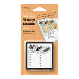 Pieczątka Midori Paintable Stamp Pre-inked | Lista Zakupów