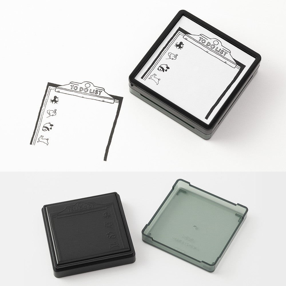 Pieczątka Midori Paintable Stamp Pre-inked | Lista do zrobienia