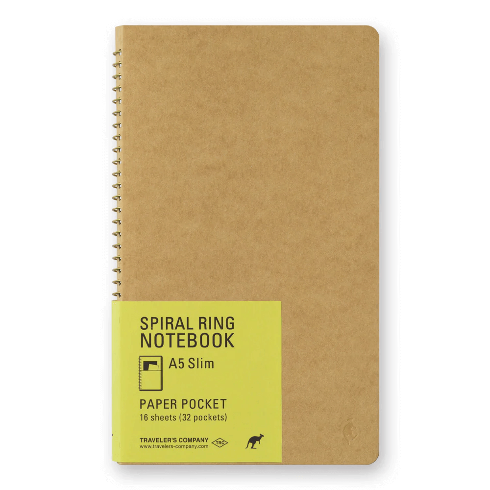 Kołonotatnik TRC Spiral Ring Notebook | Paper Pocket A5 Slim