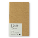 Kołonotatnik TRC Spiral Ring Notebook | MD White A5 Slim