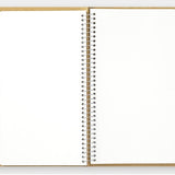 Kołonotatnik TRC Spiral Ring Notebook | MD White A5 Slim