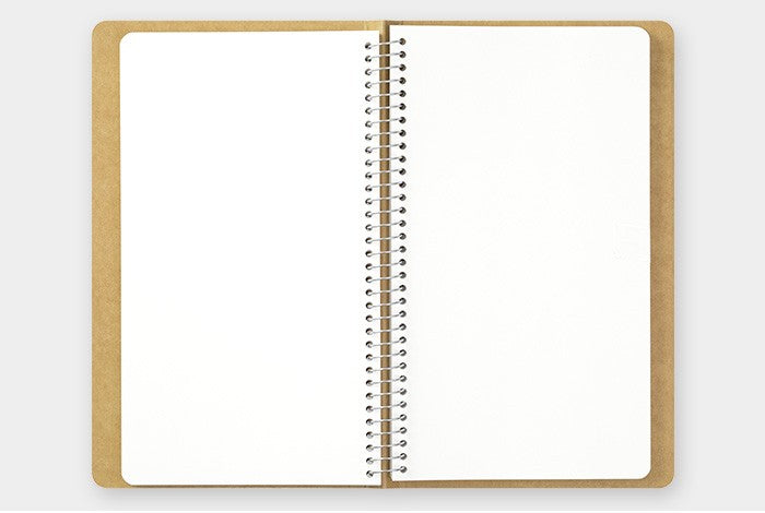Kołonotatnik TRC Spiral Ring Notebook | MD White A5 Slim