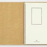 Kołonotatnik TRC Spiral Ring Notebook | DW Kraft A5 Slim