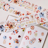 Taśma Washi Pre-Cut | Bursztynowe chwile