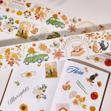 Taśma Washi Pre-Cut | Jesienne kadry