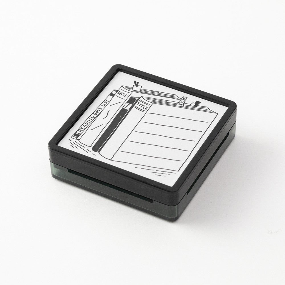 Pieczątka Midori Paintable Stamp Pre-inked | Książki