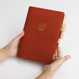 The Superior Labor A5 Leather Cover | Cognac