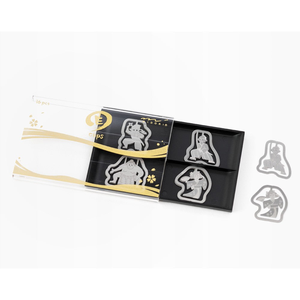 Spinacze do papieru Midori E-Clips Japan Edition | Ludzie