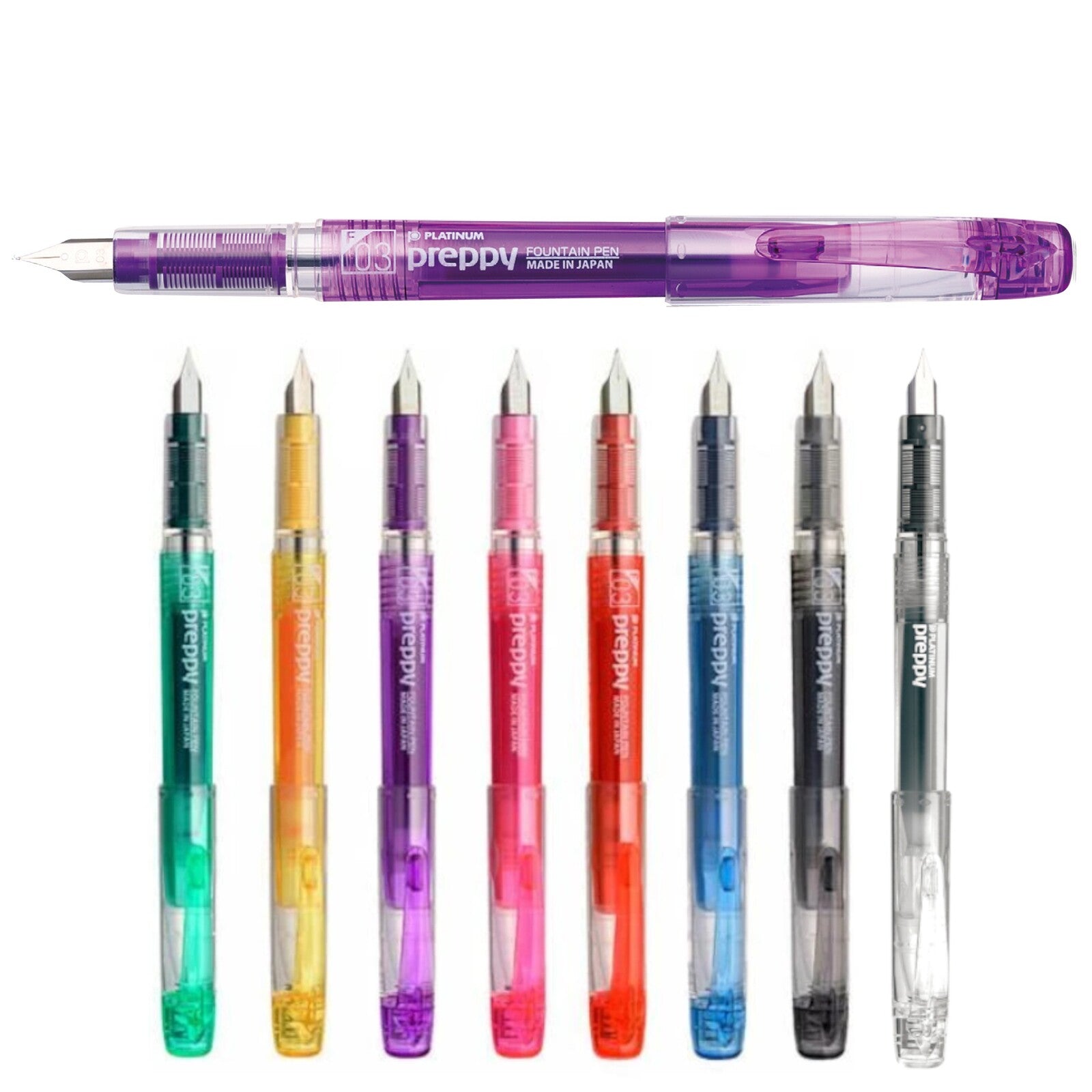 Pióro wieczne Platinum Preppy | Fioletowe