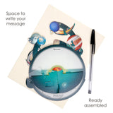 Kartka okolicznościowa Santoro Pirouettes | Układ Słoneczny