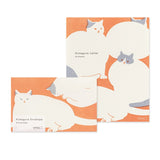 Papier listowy Midori Easy&Cozy | Kot