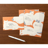Papier listowy Midori Easy&Cozy | Kot