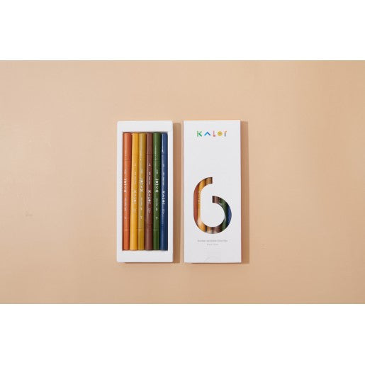 Zestaw 6 Podwójnych Brushpenów Kaco Kalor