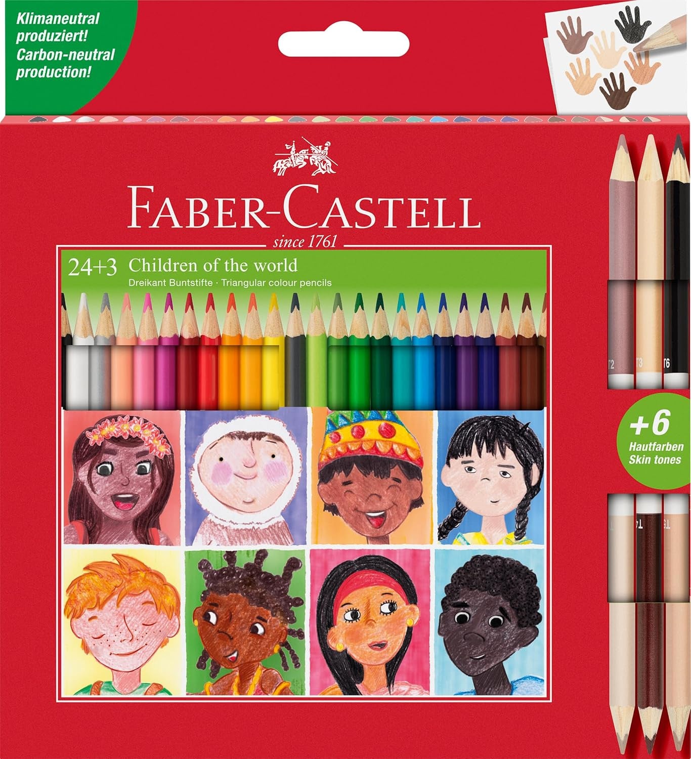Kredki Faber-Castell | 24 + 3 sztuk