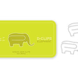 Midori Spinacze D-Clips Zwierzęta | Słoń