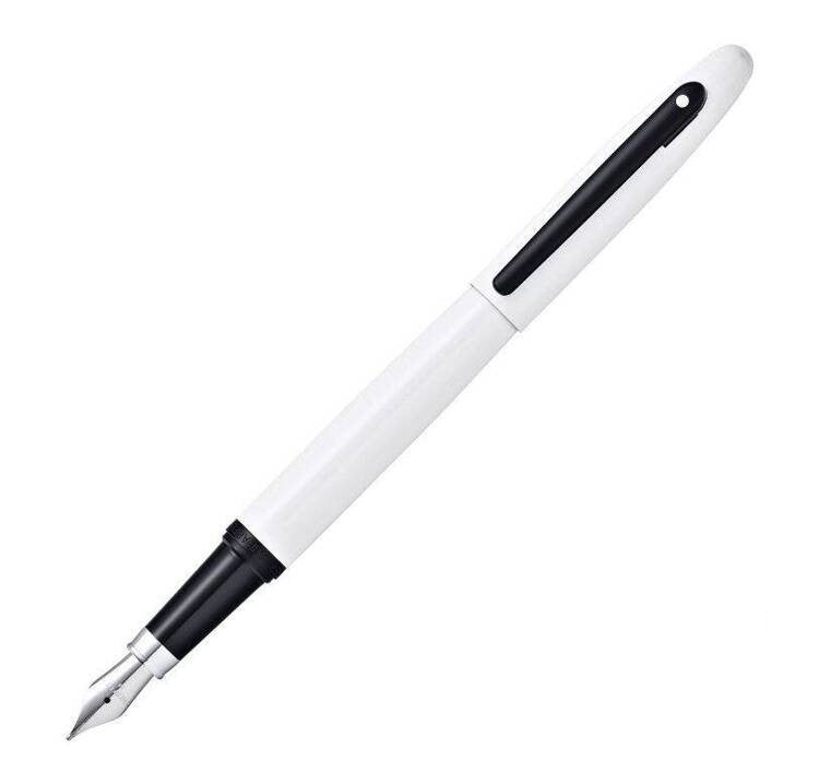 Pióro wieczne Sheaffer VFM | Białe z czarnymi elementami