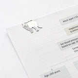 Spinacze do papieru Midori E-Clips | Koty