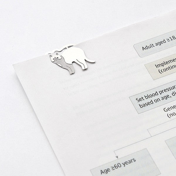 Spinacze do papieru Midori E-Clips | Koty