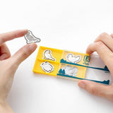 Spinacze do papieru Midori E-Clips | Ptaki