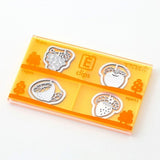 Spinacze do papieru Midori E-Clips | Owoce