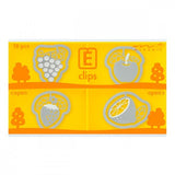 Spinacze do papieru Midori E-Clips | Owoce