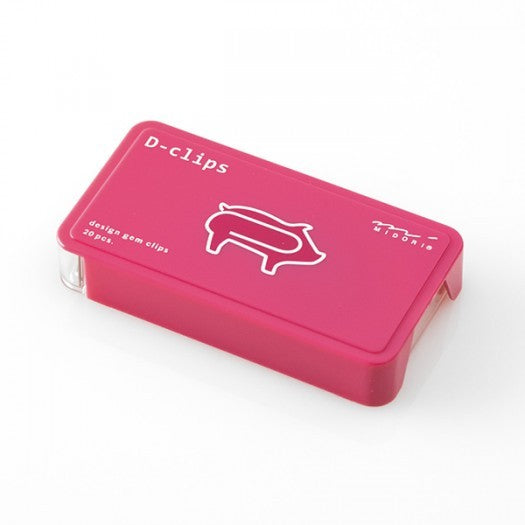 Midori Spinacze D-Clips Zwierzęta Nowa Edycja | Świnia