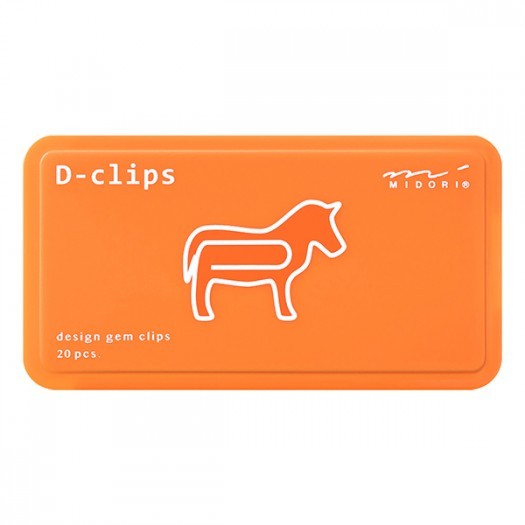 Midori Spinacze D-Clips Zwierzęta Nowa Edycja | Koń