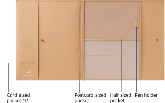 Okładka papierowa A4 King Jim Washable Kraft Paper Niebieska