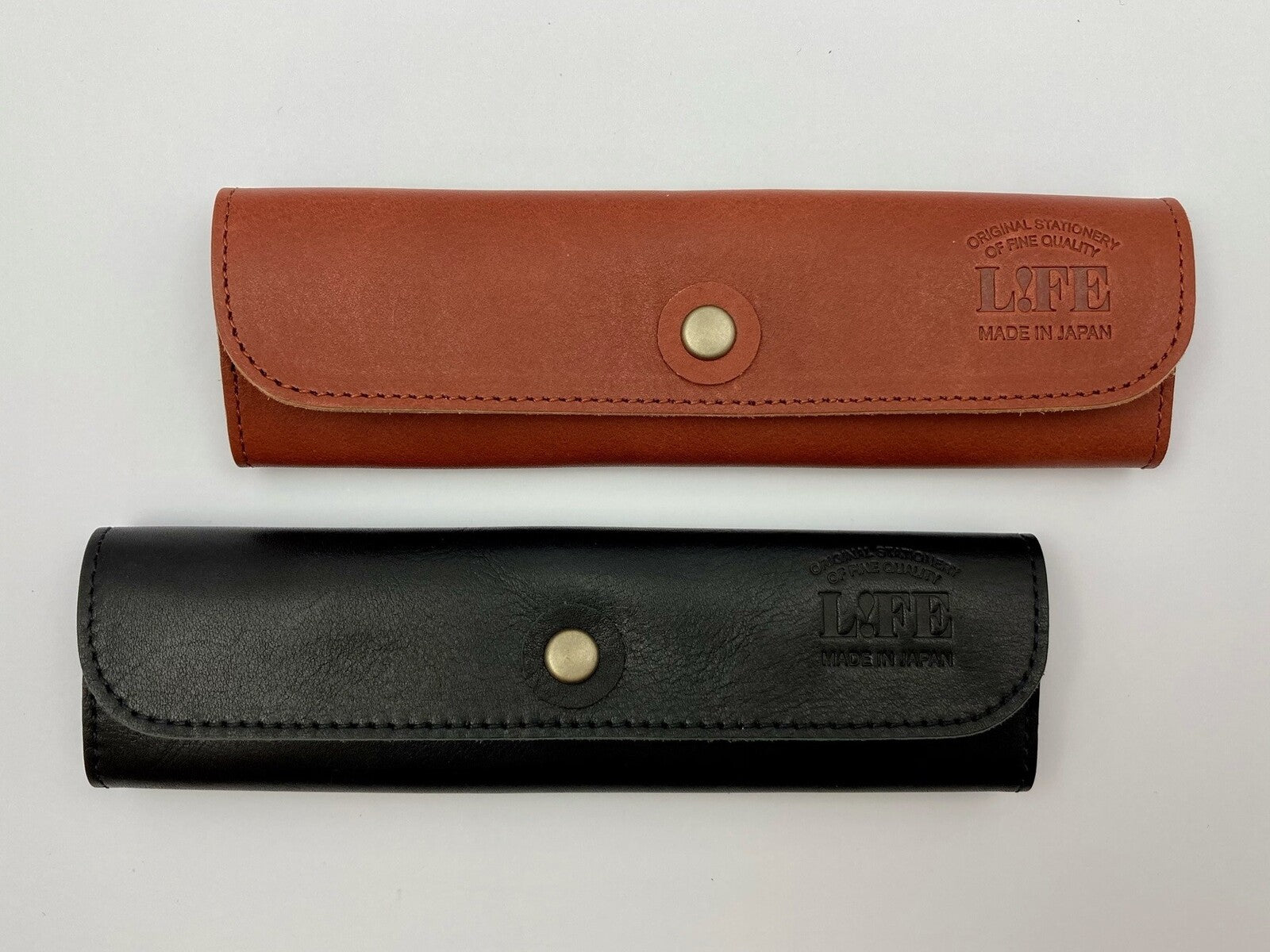Piórnik Life Leather Pen Case Brązowy