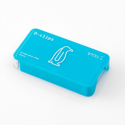 Midori Spinacze D-Clips Zwierzęta Nowa Edycja | Pingwin