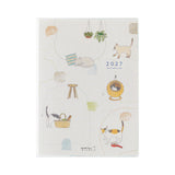 Kalendarz Midori Pocket A6 2027 | Koty