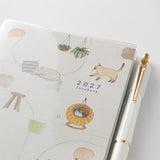 Kalendarz Midori Pocket A6 2027 | Koty