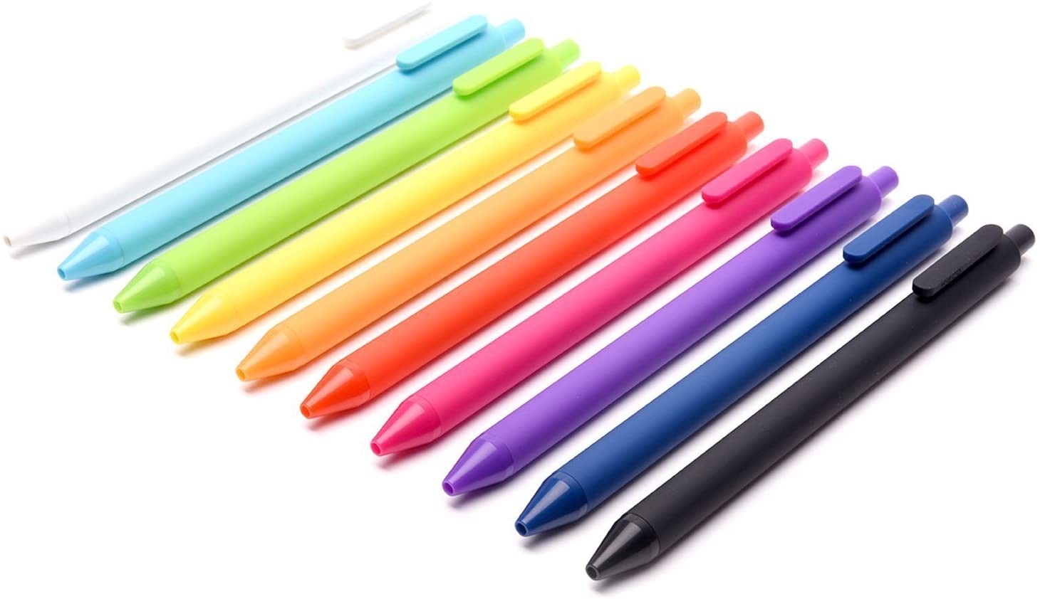 Zestaw długopisów żelowych KACO 10 sztuk