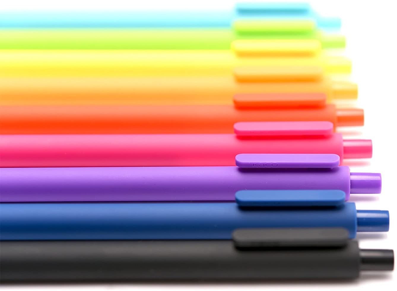 Zestaw długopisów żelowych KACO 10 sztuk