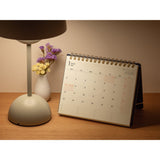 Kalendarz miesięczny Midori +Stand Diary B6 2027 | Granatowy