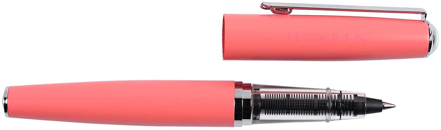 Pióro kulkowe na naboje J. Herbin | Koralowe