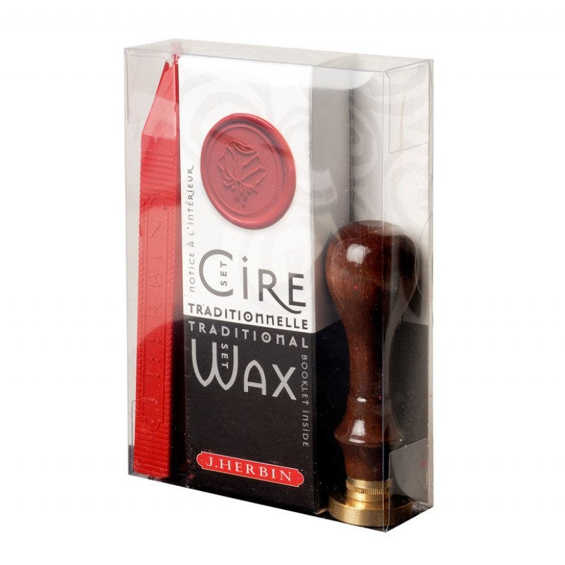 Zestaw do lakowania listów J. Herbin | Róża