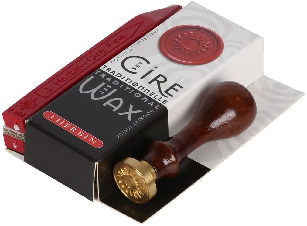 Zestaw do lakowania listów J. Herbin | Słońce