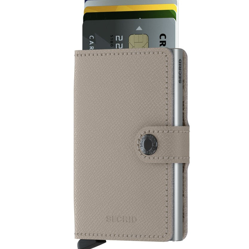Portfel SECRID Miniwallet Crisple Taupe Camo