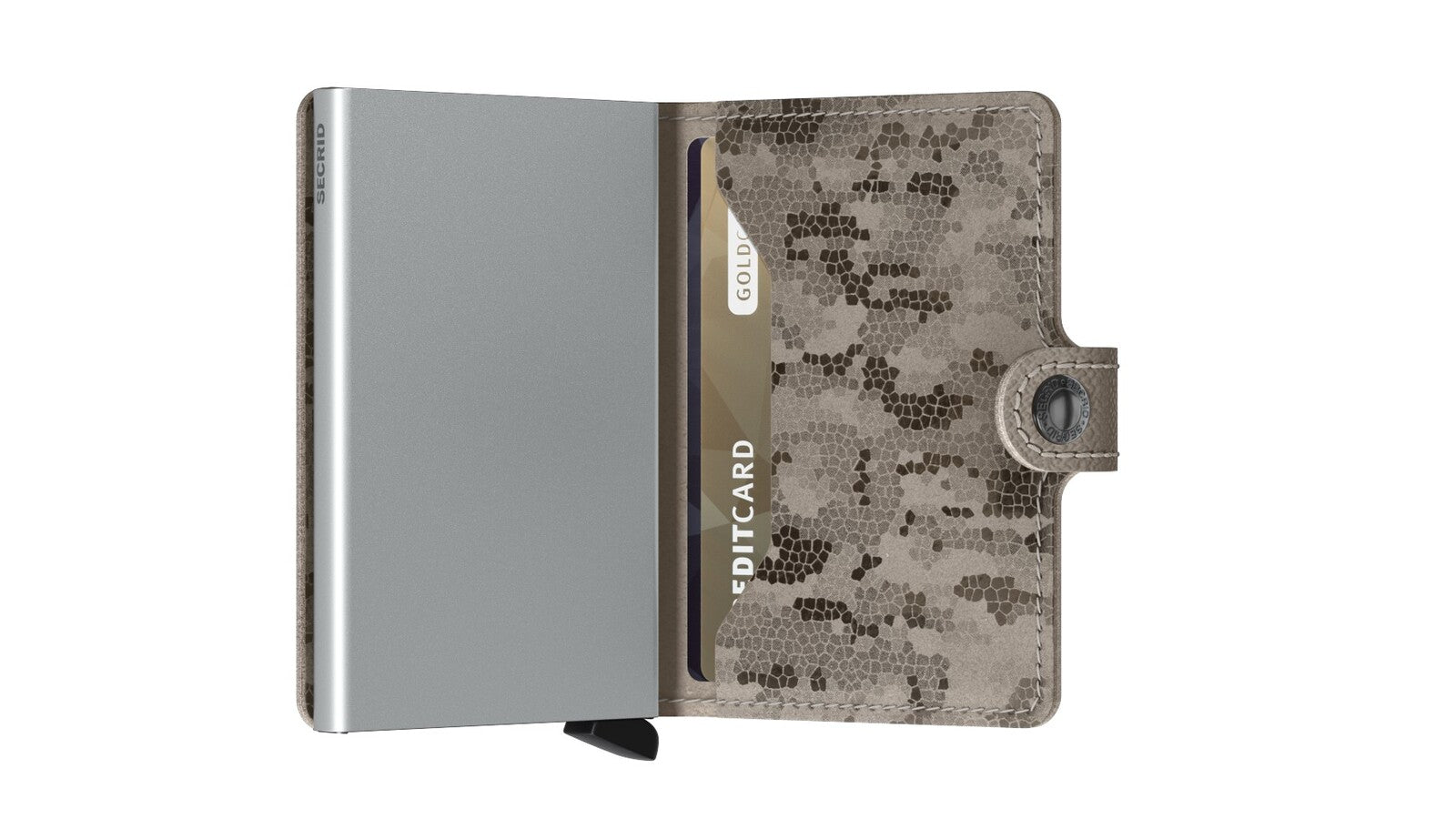 Portfel SECRID Miniwallet Crisple Taupe Camo