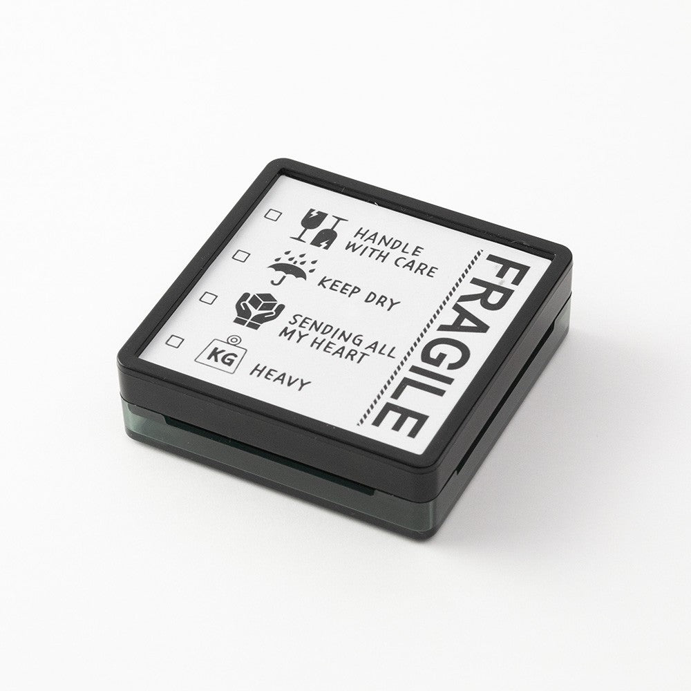 Pieczątka Midori Paintable Stamp Pre-inked | Fragile