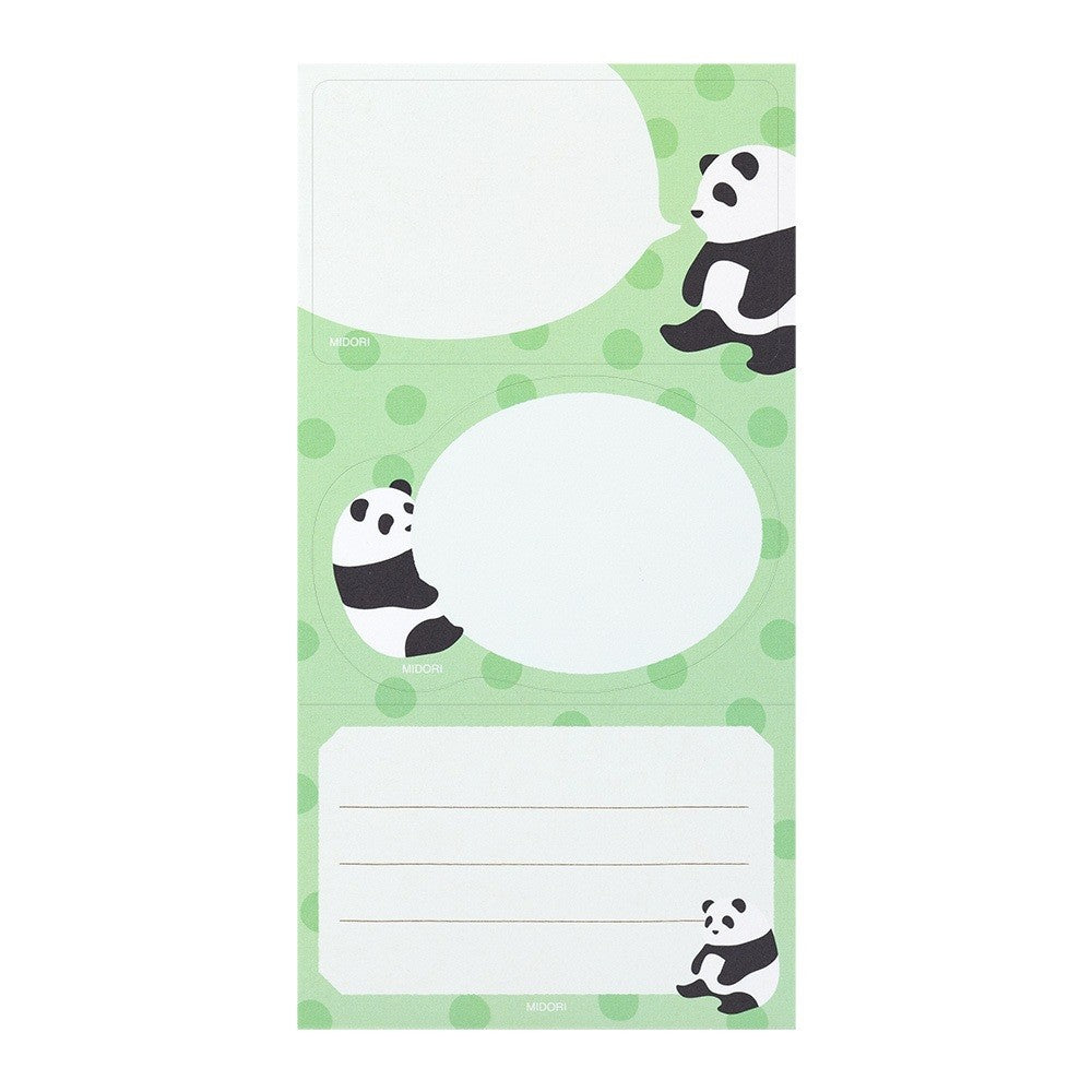 Naklejki na zeszyty i prezenty Midori