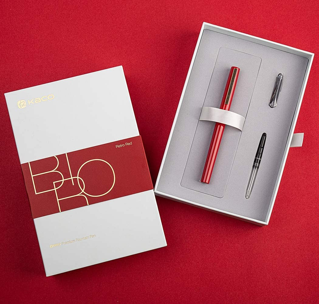 Pióro wieczne KACO Brio Czerwone