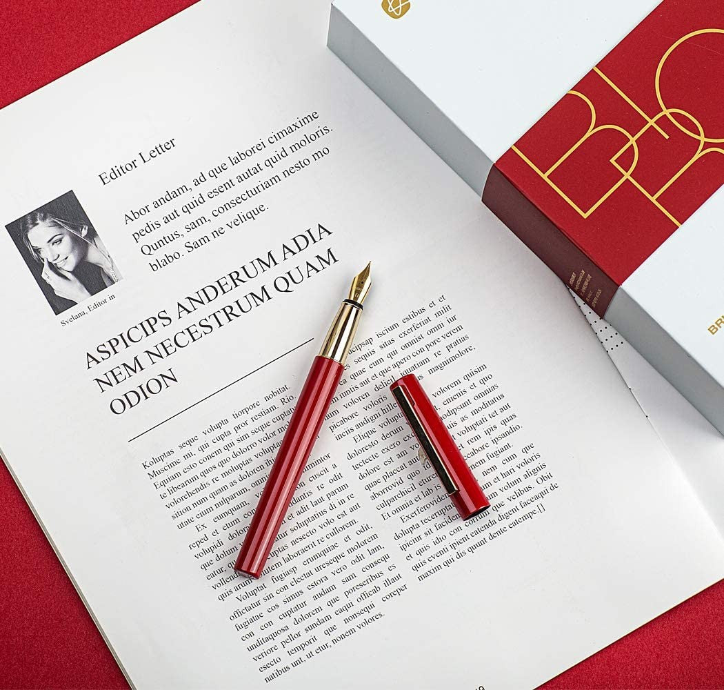 Pióro wieczne KACO Brio Czerwone